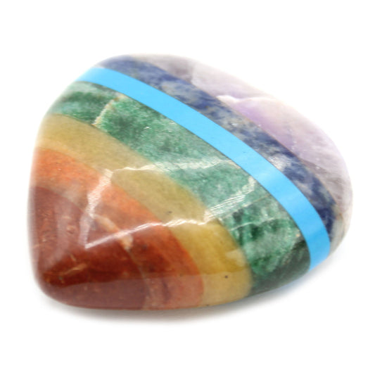 Handcrafted Gemstone Chakra Heart product packaging on clean background from Quintessential Holistic Health Ltd