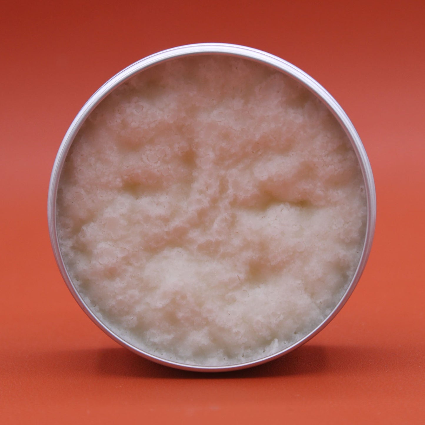 Frankincense Vegan-Friendly Shea Body Butter 90g in an open round tin with a pale uneven surface visible by Quintessential Holistic Health Ltd