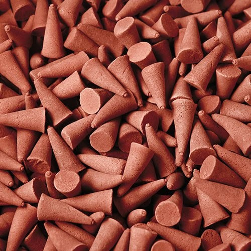 850 Piece Bulk Incense Cones - Vertiver Gold product packaging on clean background from Quintessential Holistic Health Ltd