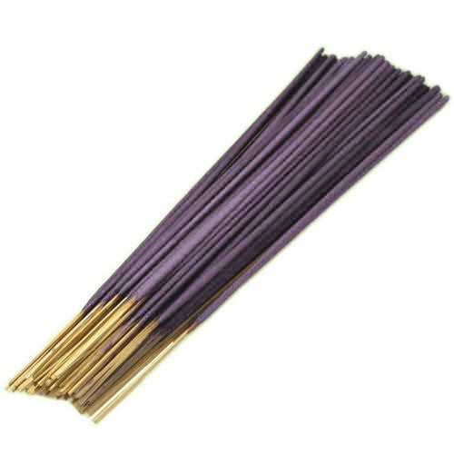 450 Piece Bulk Incense Sticks - Lavender, a bundle of muted purple sticks with golden-brown wooden ends, by Quintessential Holistic Health Ltd