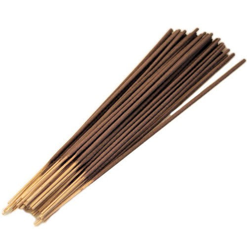 450 Piece Bulk Incense Sticks - Sandalwood, a bundle of dark brown sticks with pale wooden ends, by Quintessential Holistic Health Ltd