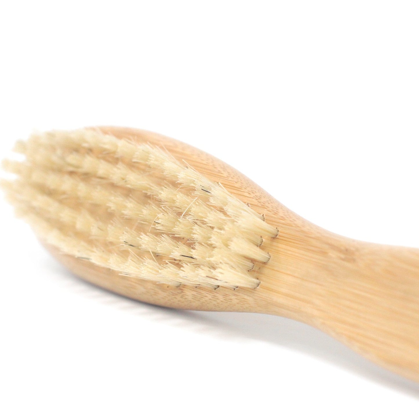 Eco-Friendly Bamboo Beard Brush product packaging on clean background from Quintessential Holistic Health Ltd