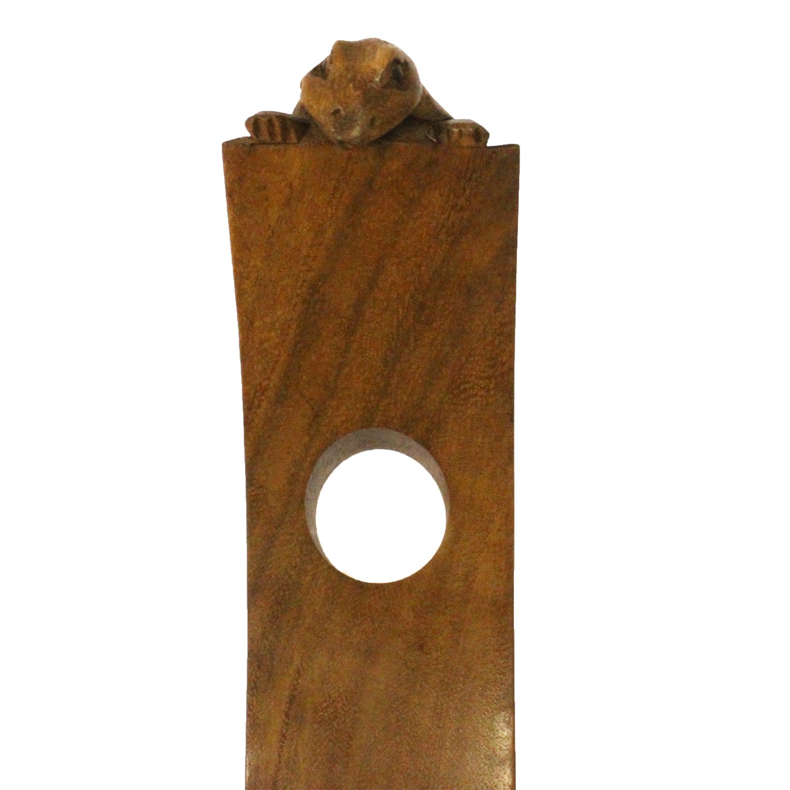 Gecko - Handmade High Quality Suar Wood Balancing Animal Wine Bottle Holder product packaging on clean background from Quintessential Holistic Health Ltd