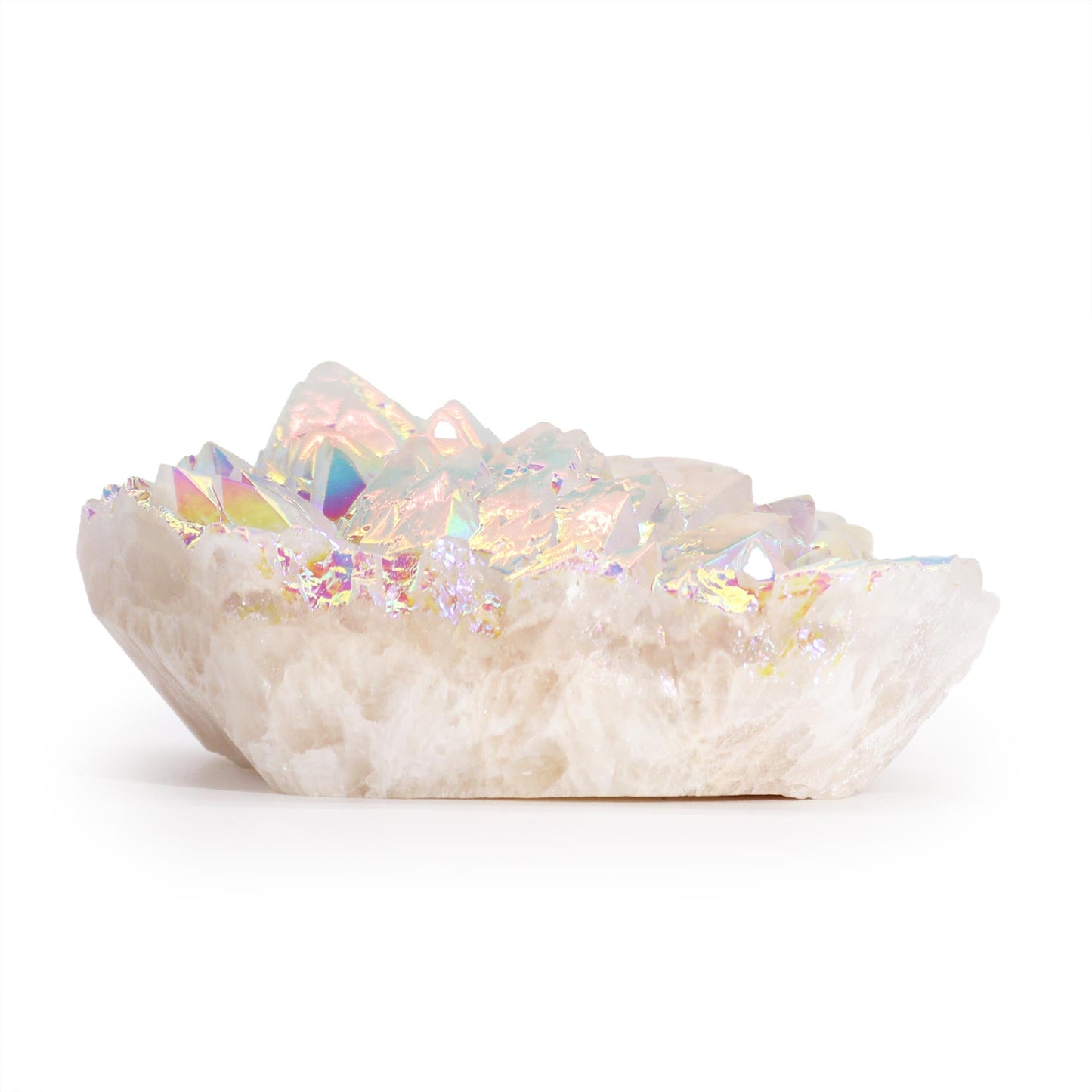 Handcrafted Natural Crystal Quartz - Large / Aura Angel product packaging on clean background from Quintessential Holistic Health Ltd