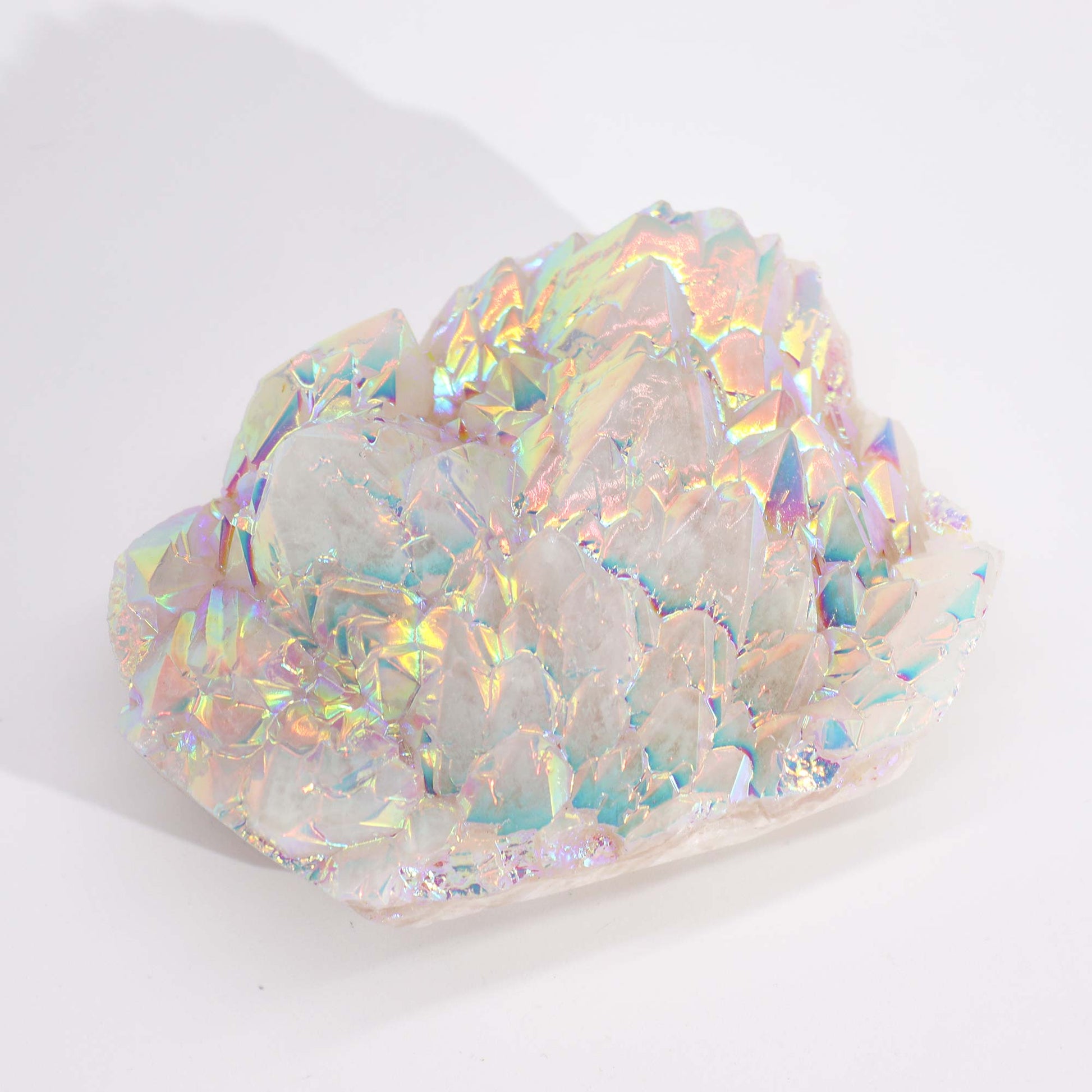 Handcrafted Natural Crystal Quartz - Large / Aura Angel product packaging on clean background from Quintessential Holistic Health Ltd