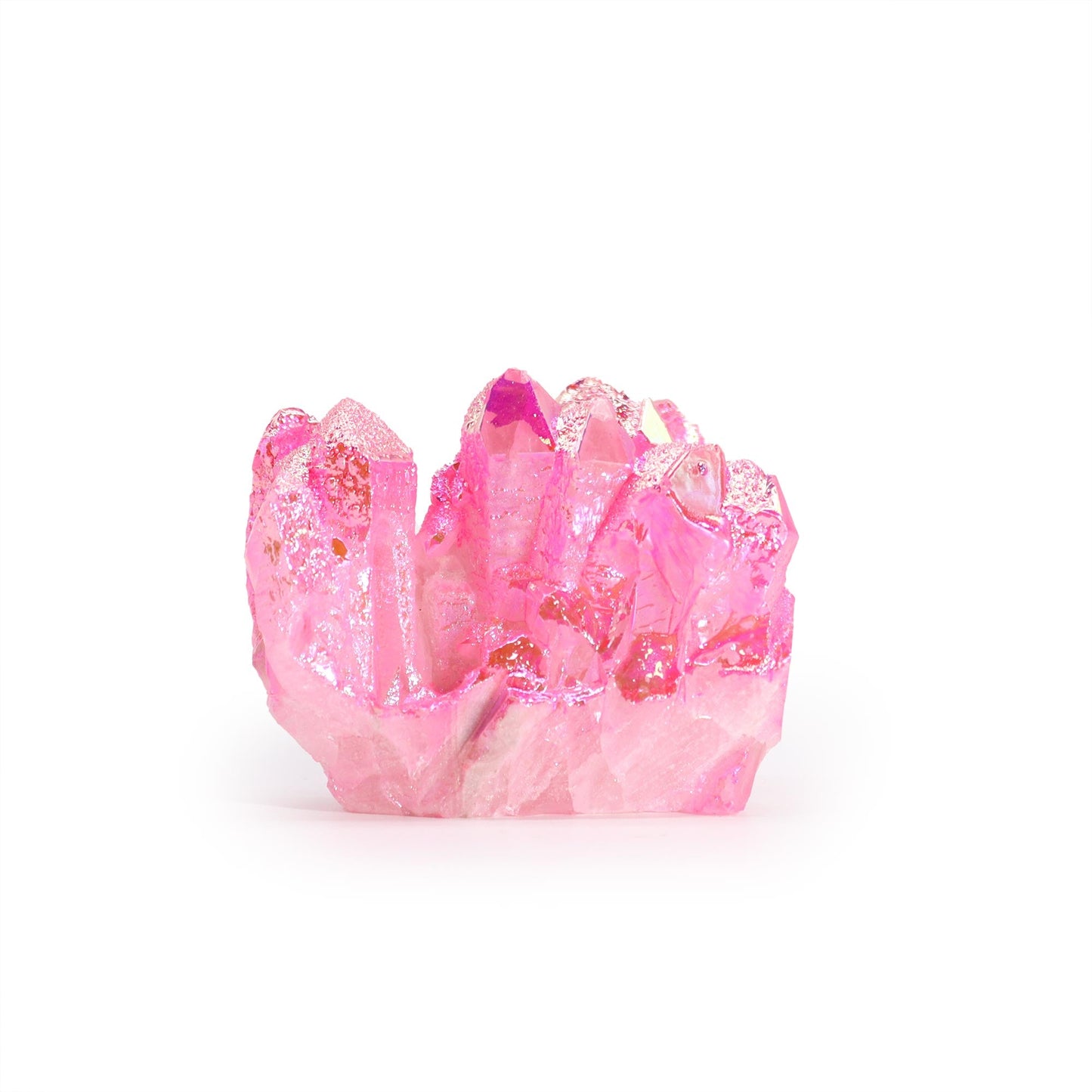 Handcrafted Natural Crystal Quartz - Medium / Aura Rose Halo product packaging on clean background from Quintessential Holistic Health Ltd
