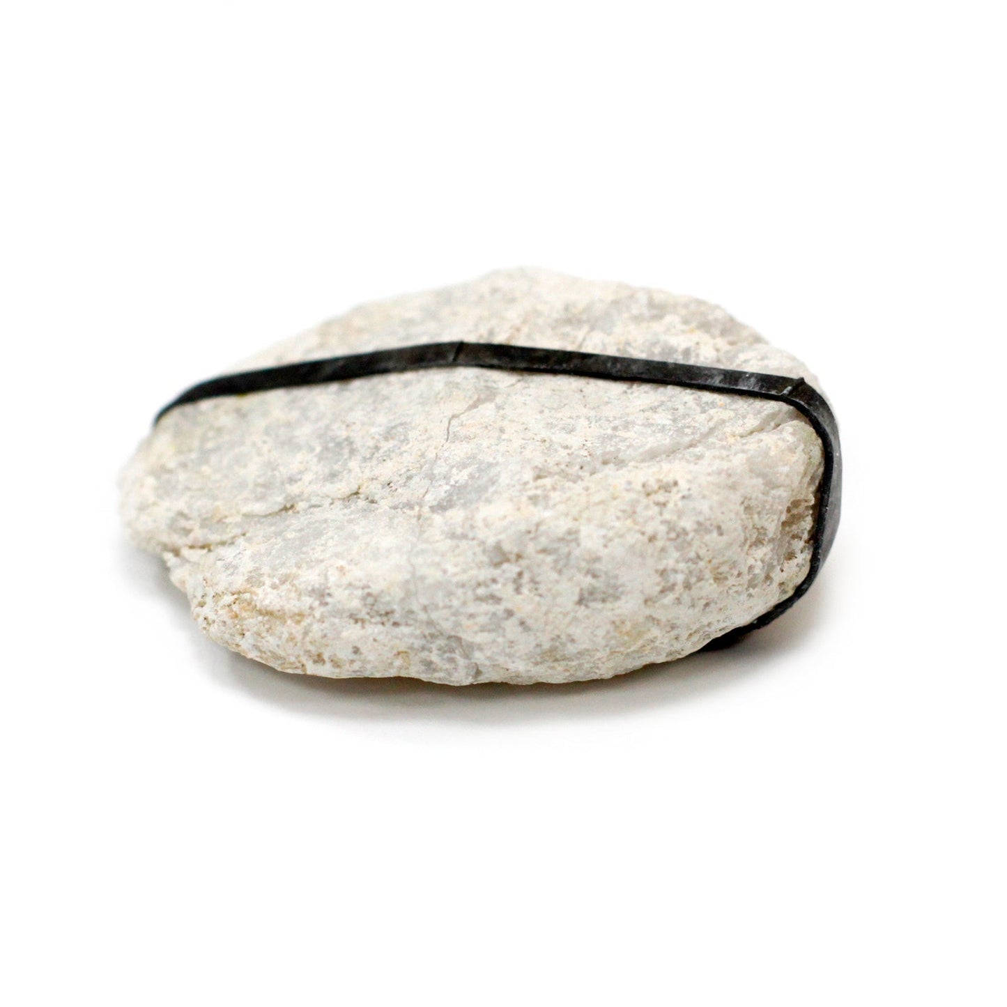 Natural Calcite Geode - Small product packaging on clean background from Quintessential Holistic Health Ltd