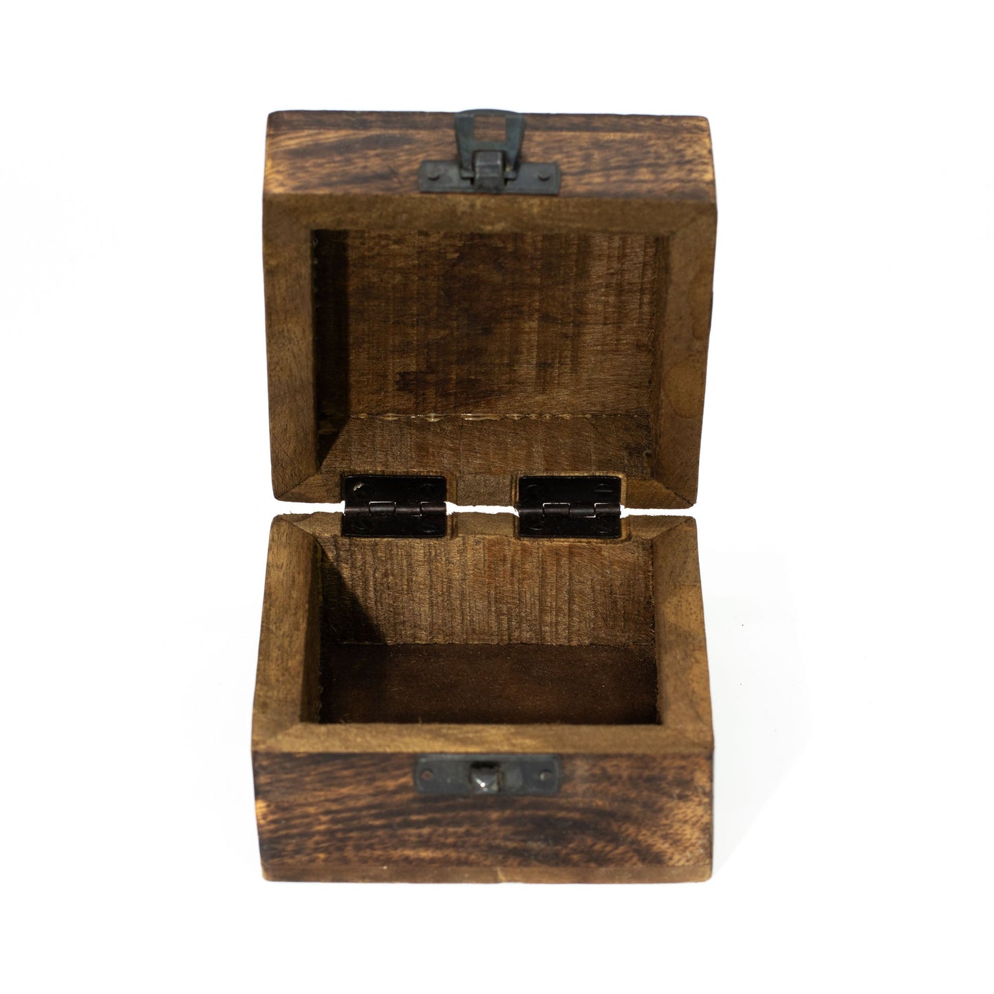 Hand Crafted Enamelled Wooden Box - Small / Square / I am Magical product packaging on clean background from Quintessential Holistic Health Ltd