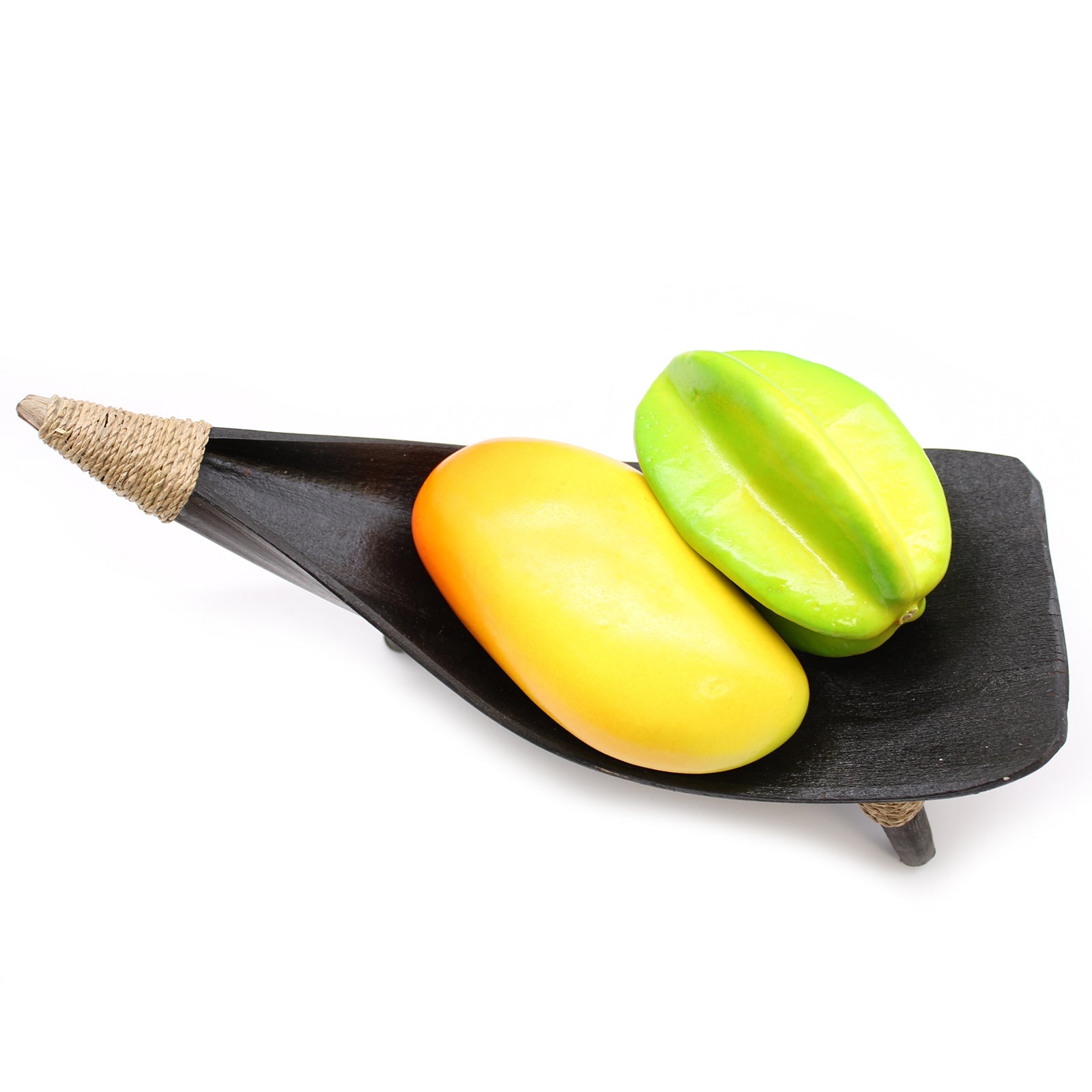 Coconut Leaf Eco-Friendly Fruit Bowl Set of 3 - Chocolate product packaging on clean background from Quintessential Holistic Health Ltd