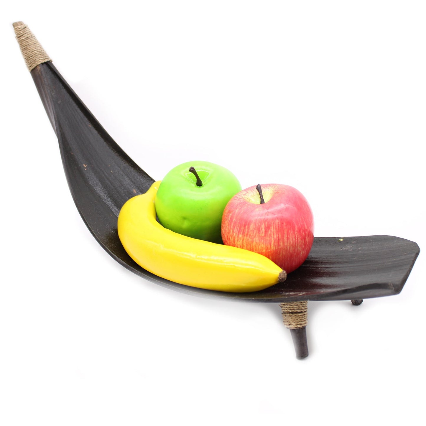 Coconut Leaf Eco-Friendly Fruit Bowl Set of 3 - Chocolate product packaging on clean background from Quintessential Holistic Health Ltd