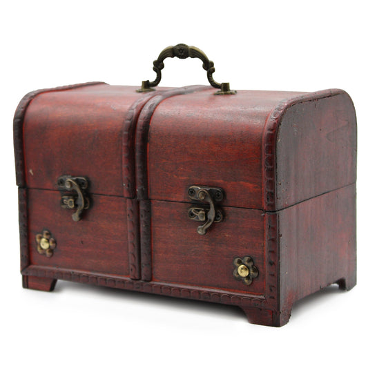 Set of 3 Decorative Vintage Style Storage Chests - Classic - main product image from Quintessential Holistic Health Ltd UK