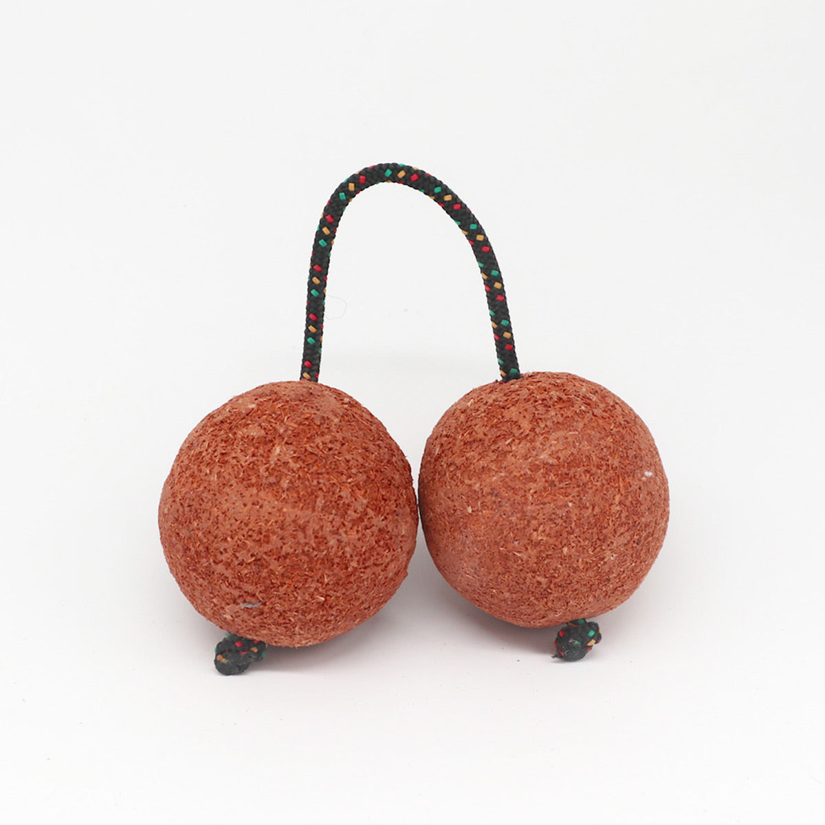 Handcrafted Wooden Kashaka Shaker - Beach product packaging on clean background from Quintessential Holistic Health Ltd