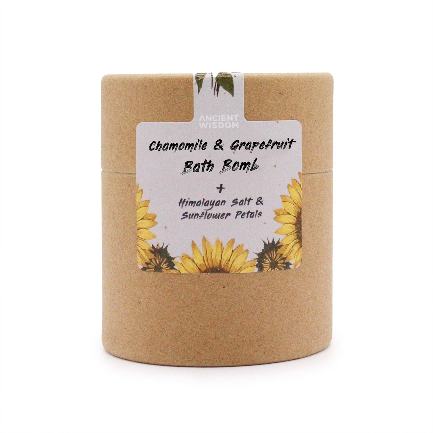 Handmade Aromatherapy Gift Set - Sunflower Serenity product packaging on clean background from Quintessential Holistic Health Ltd