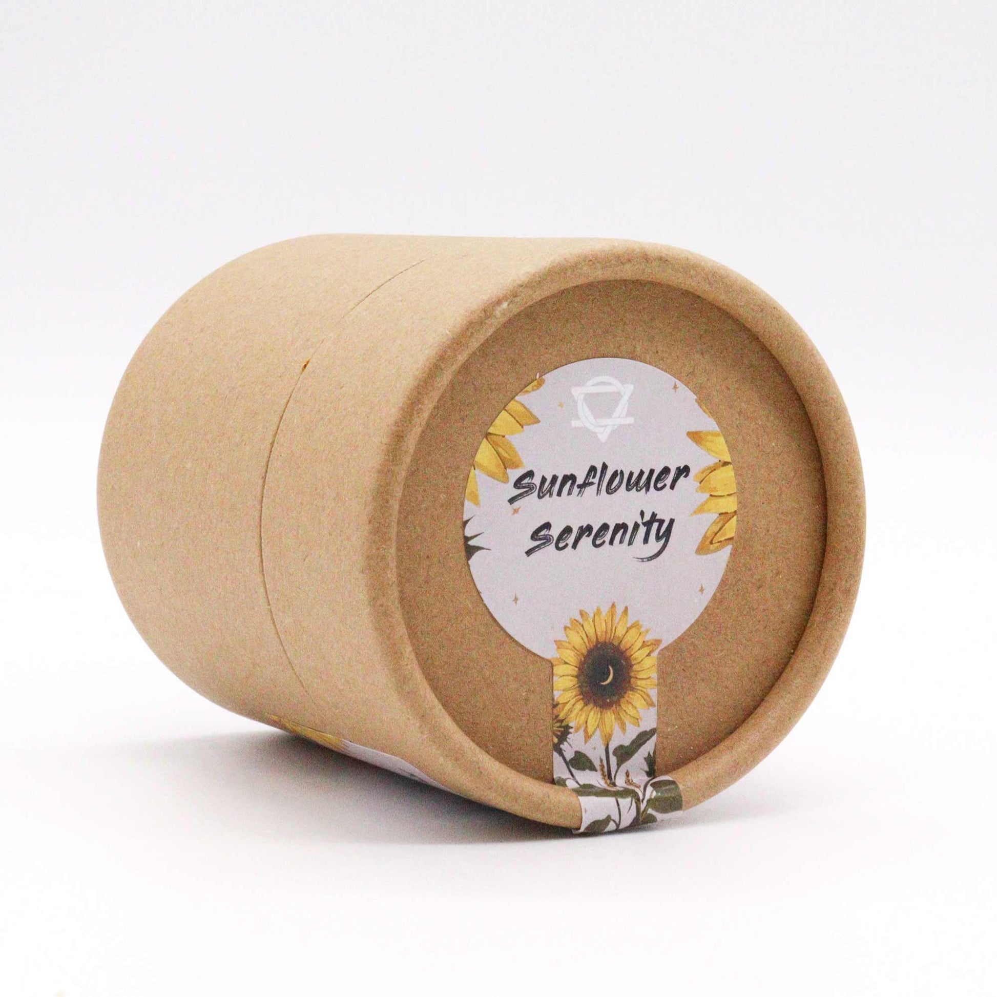 Handmade Aromatherapy Gift Set - Sunflower Serenity product packaging on clean background from Quintessential Holistic Health Ltd