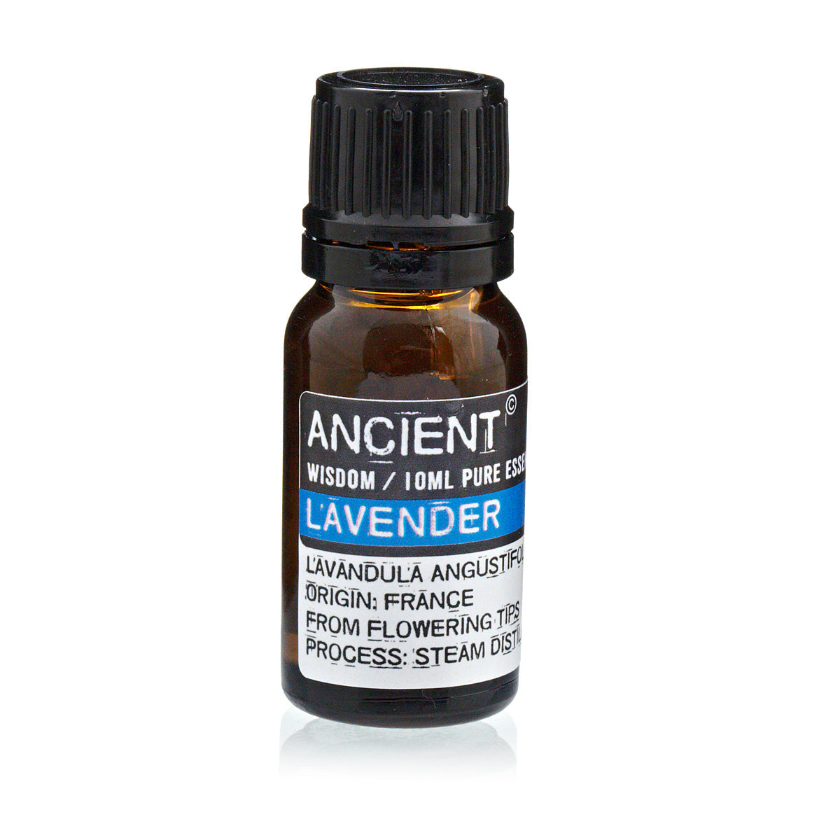 10ml Essential Oil - French Lavender product packaging on clean background from Quintessential Holistic Health Ltd