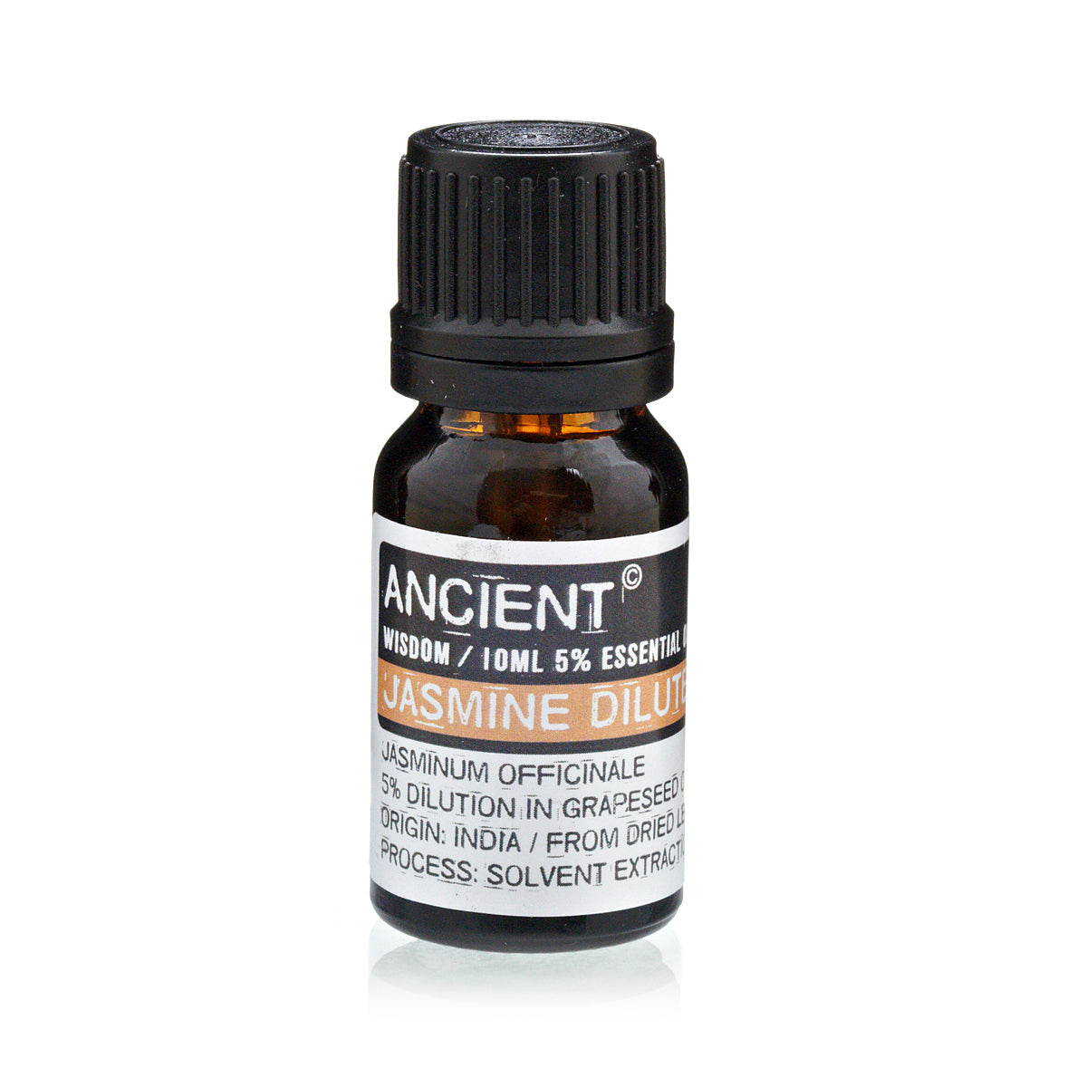 10ml Diluted Essential Oil - Jasmine product packaging on clean background from Quintessential Holistic Health Ltd