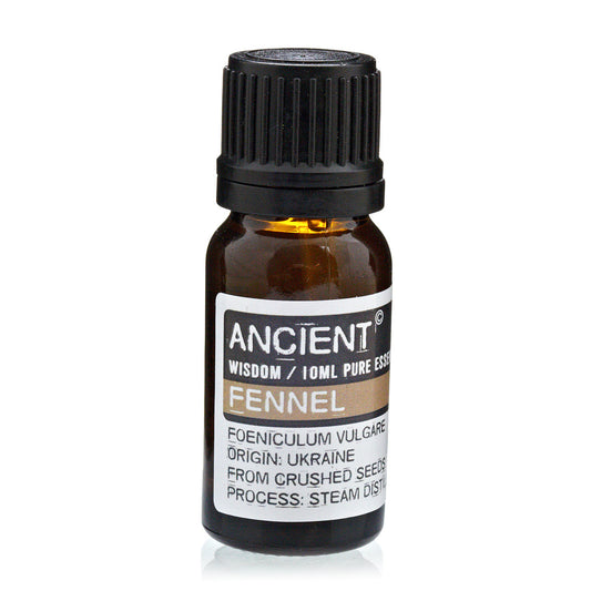 10ml Essential Oil - Fennel product packaging on clean background from Quintessential Holistic Health Ltd