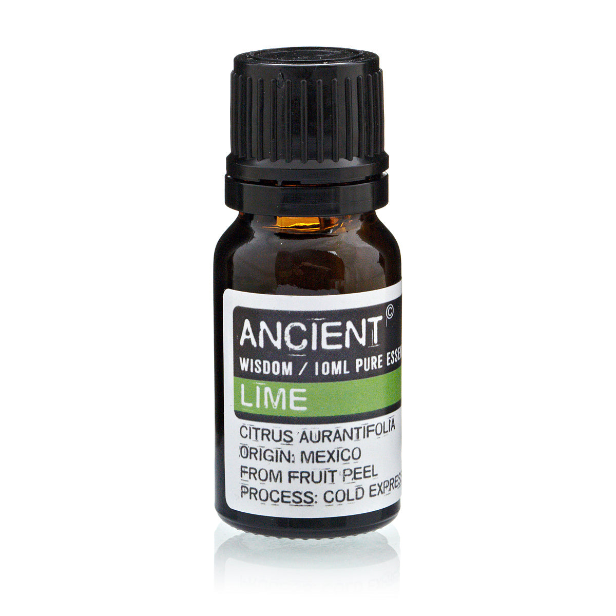 10ml Essential Oil - Lime product packaging on clean background from Quintessential Holistic Health Ltd