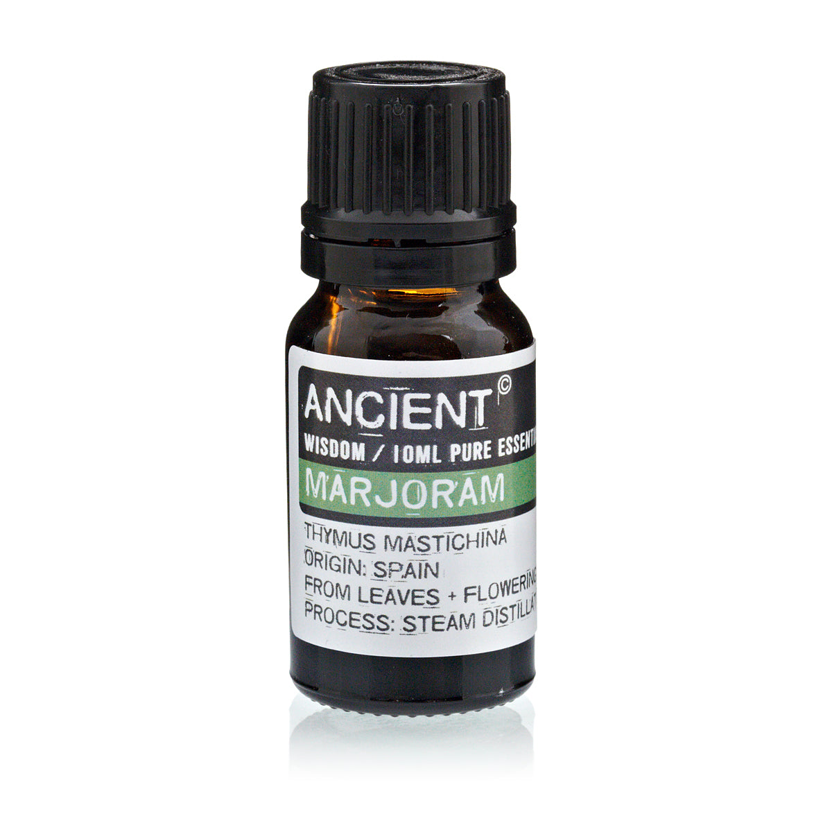 10ml Essential Oil - Spanish Marjoram product packaging on clean background from Quintessential Holistic Health Ltd
