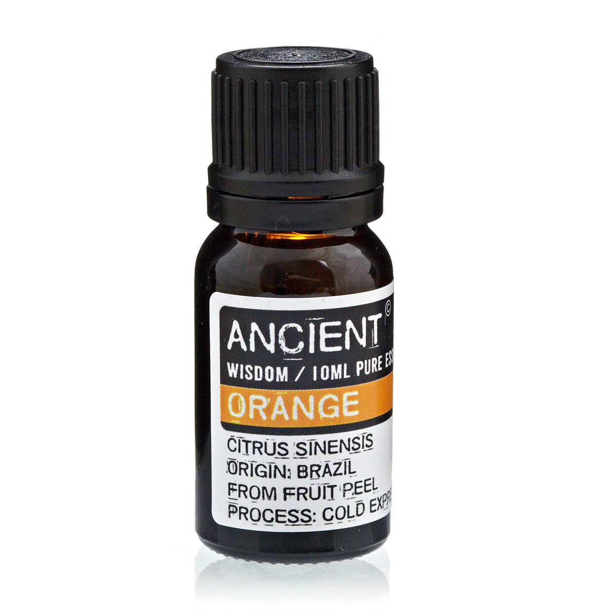 10ml Essential Oil - Orange product packaging on clean background from Quintessential Holistic Health Ltd