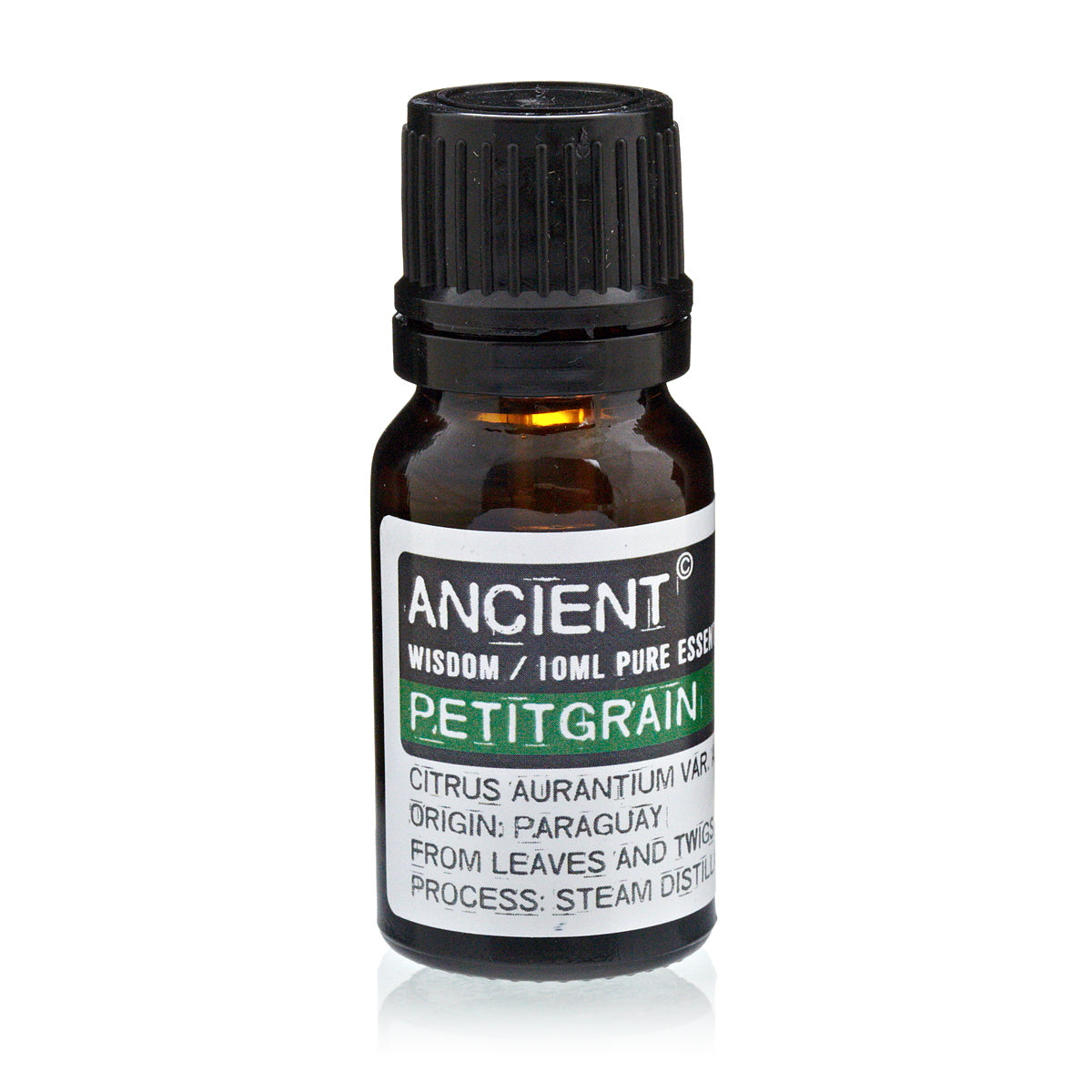 10ml Essential Oil - Petitgrain product packaging on clean background from Quintessential Holistic Health Ltd