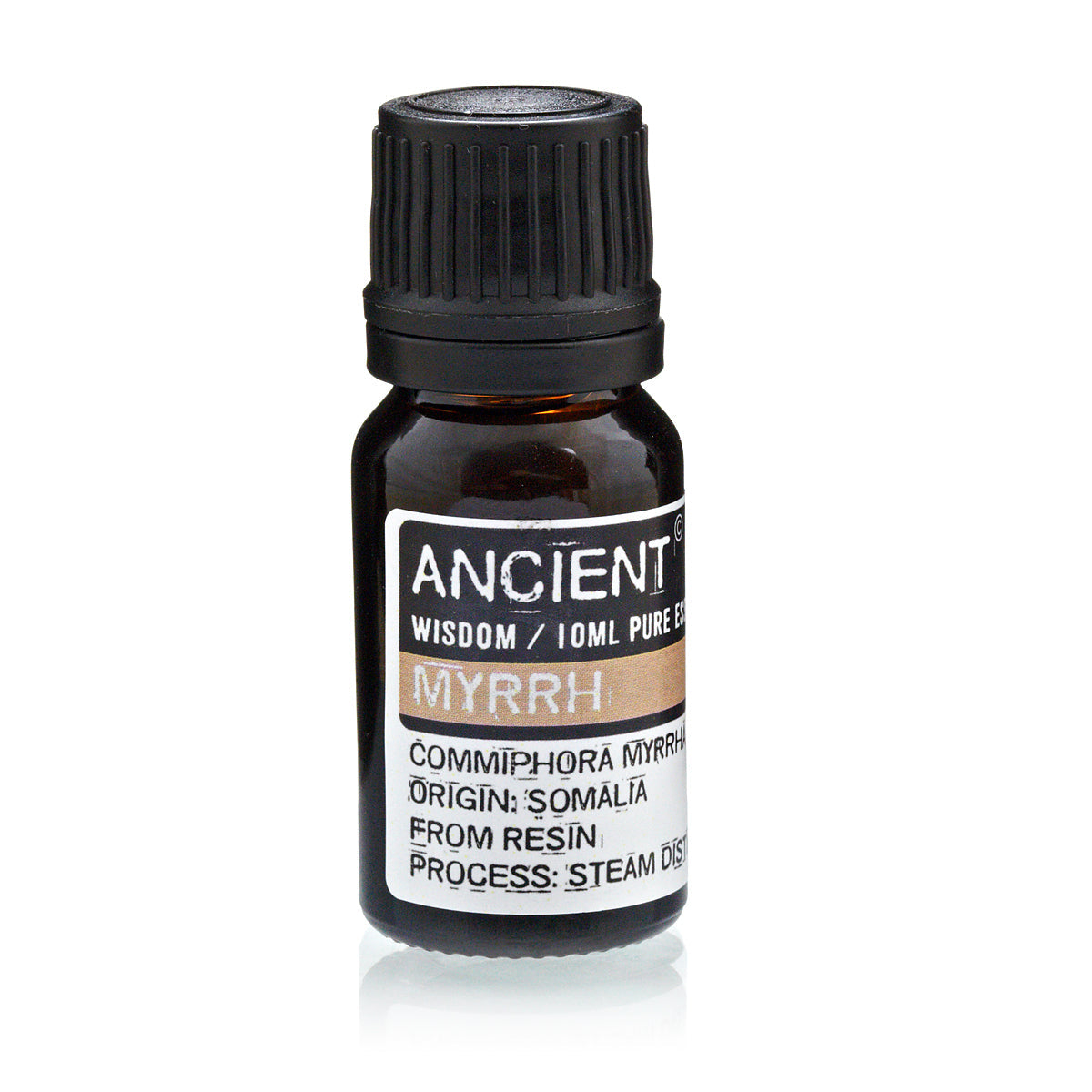 10ml Pure Essential Oil - Myrhh product packaging on clean background from Quintessential Holistic Health Ltd