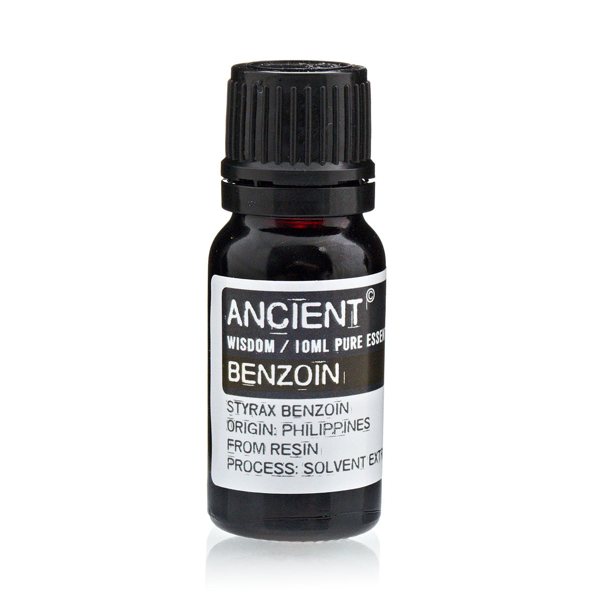 10ml Diluted Essential Oil - Benzoin product packaging on clean background from Quintessential Holistic Health Ltd