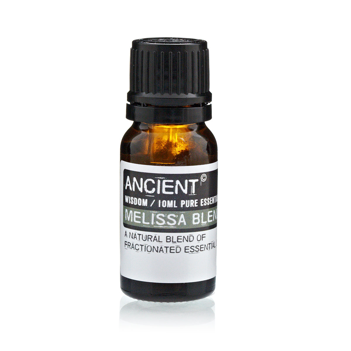 10ml Blended Essential Oil - Melissa product packaging on clean background from Quintessential Holistic Health Ltd