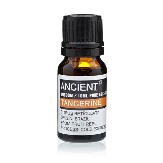 10 ml Essential Oil - Tangerine product packaging on clean background from Quintessential Holistic Health Ltd