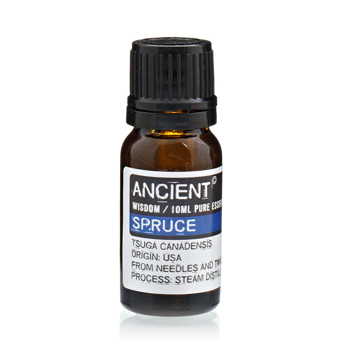 10ml Essential Oil - Spruce product packaging on clean background from Quintessential Holistic Health Ltd