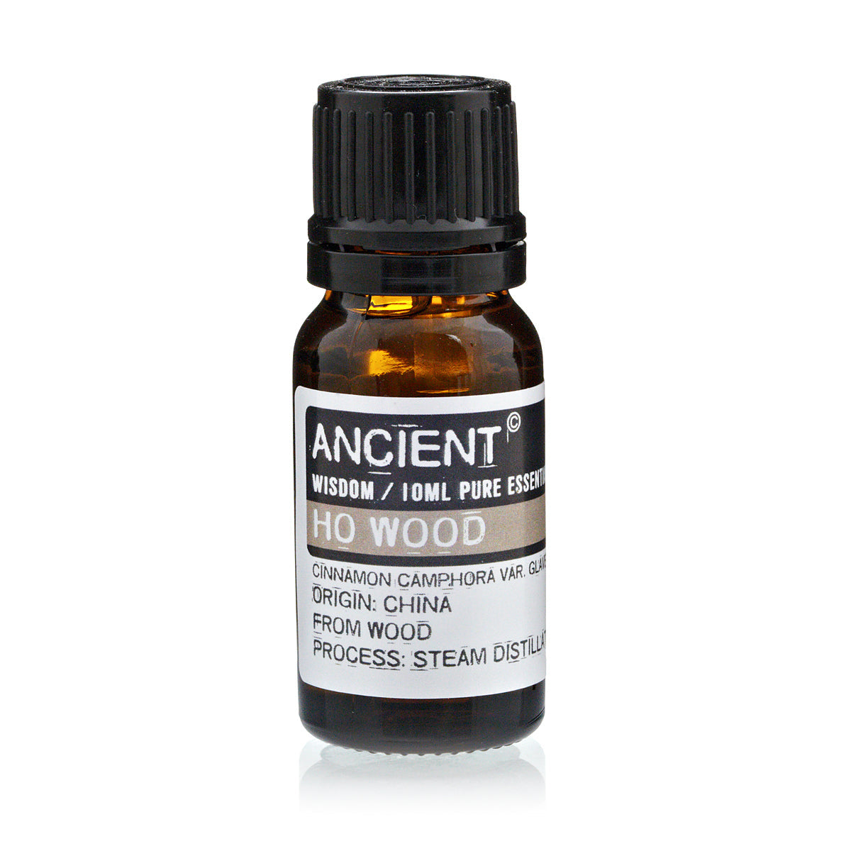 10ml Essential Oil - Ho Wood product packaging on clean background from Quintessential Holistic Health Ltd