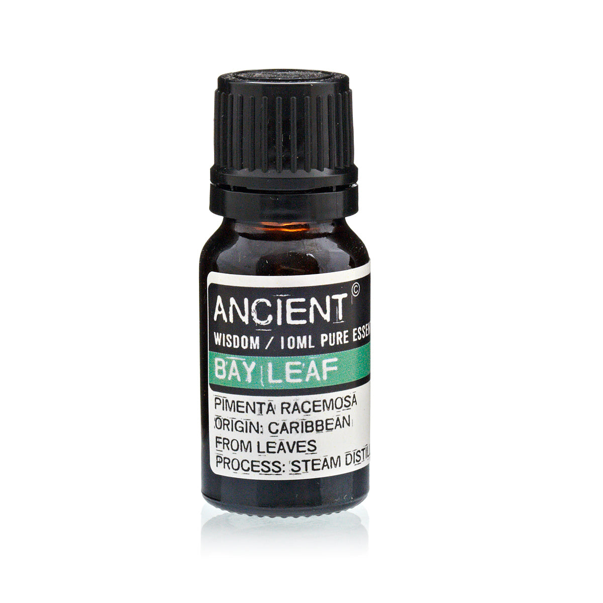 10ml Essential Oil - Bay Leaf product packaging on clean background from Quintessential Holistic Health Ltd