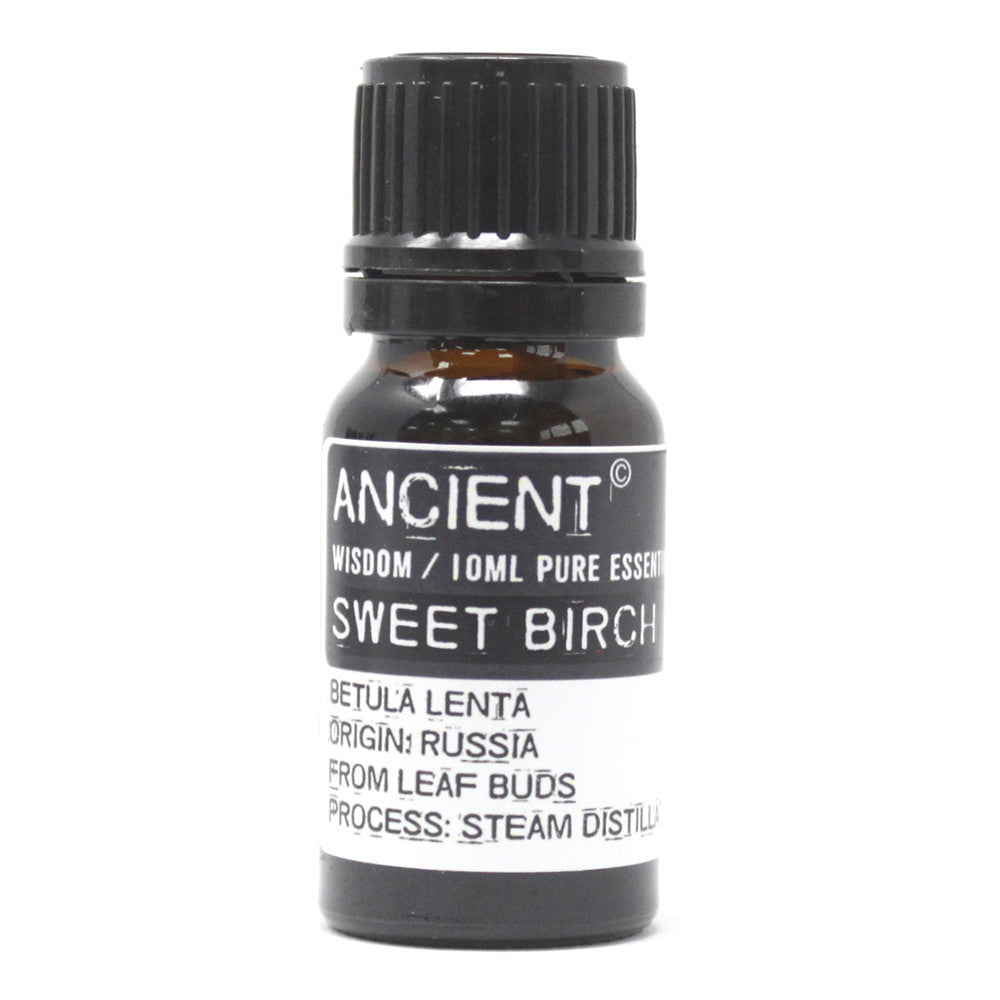 10ml Pure Essential Oil - Sweet Birch product packaging on clean background from Quintessential Holistic Health Ltd