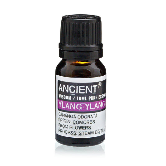 10ml Essential Oil - Ylang Ylang III product packaging on clean background from Quintessential Holistic Health Ltd