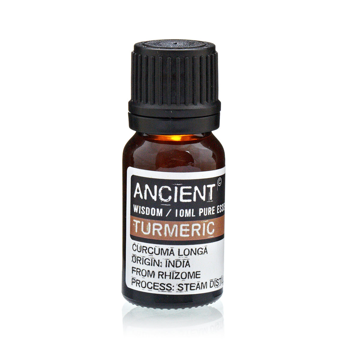 10m Essential Oil - Turmeric product packaging on clean background from Quintessential Holistic Health Ltd