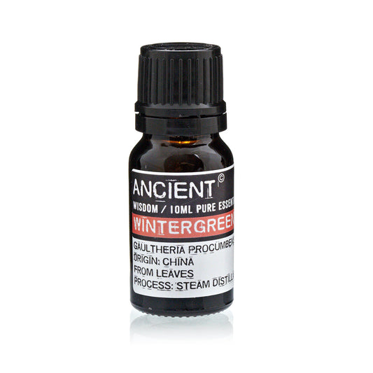 10ml Pure Essential Oil - Wintergreen product packaging on clean background from Quintessential Holistic Health Ltd