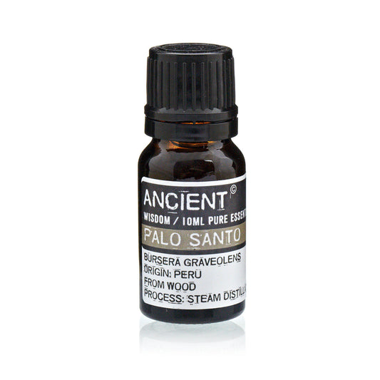10ml Essential Oil - Palo Santo product packaging on clean background from Quintessential Holistic Health Ltd