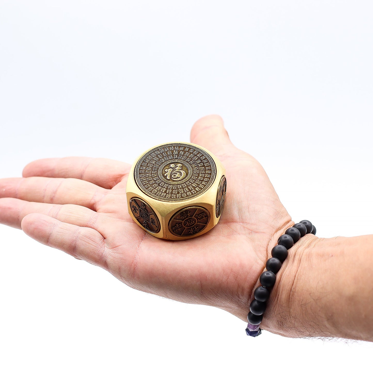 Feng Shui Fortune Spinner - Dragon / Power and Wealth product packaging on clean background from Quintessential Holistic Health Ltd
