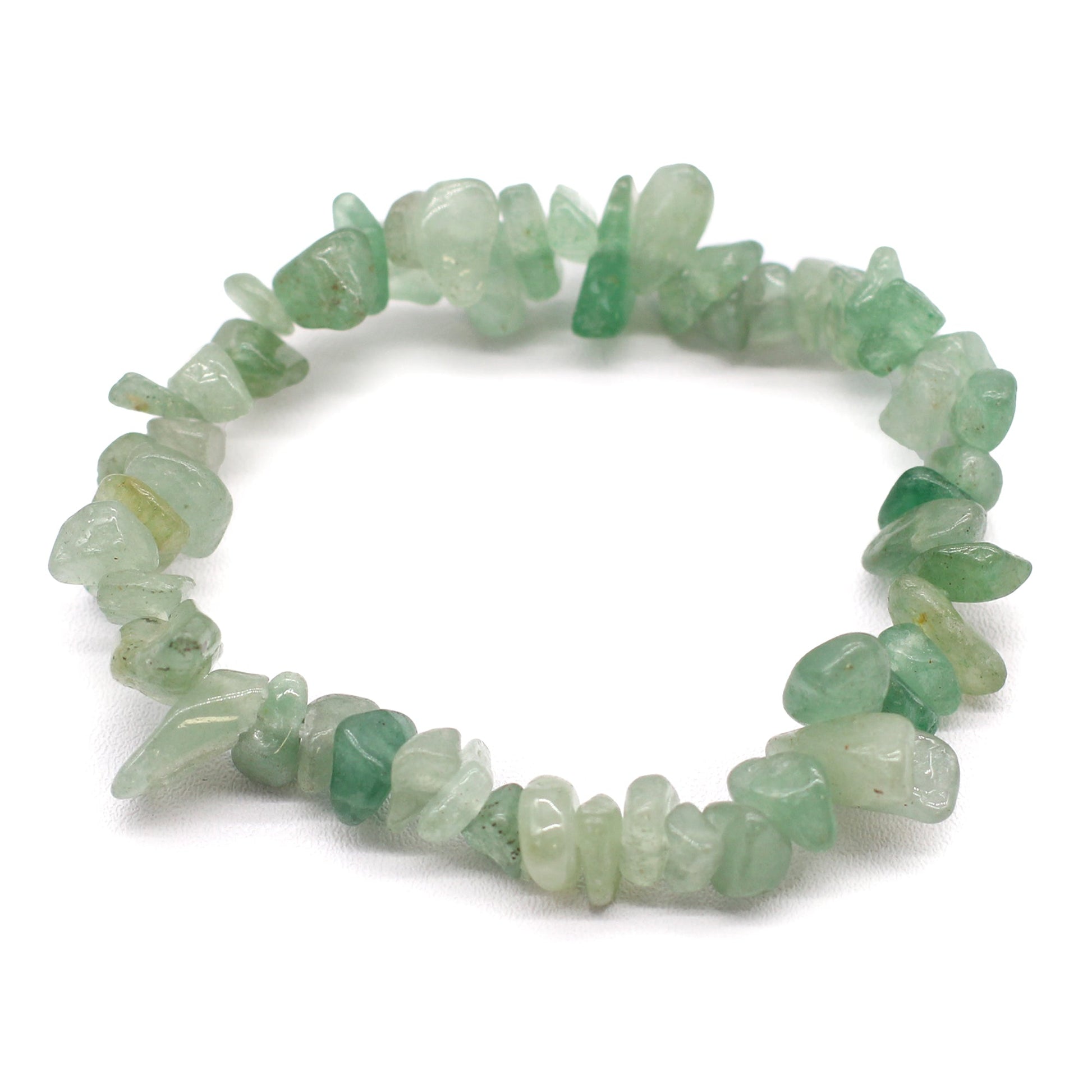Handcrafted Gemstone Bracelet Bath Bomb - Lemon and Lime / Green Aventurine product packaging on clean background from Quintessential Holistic Health Ltd