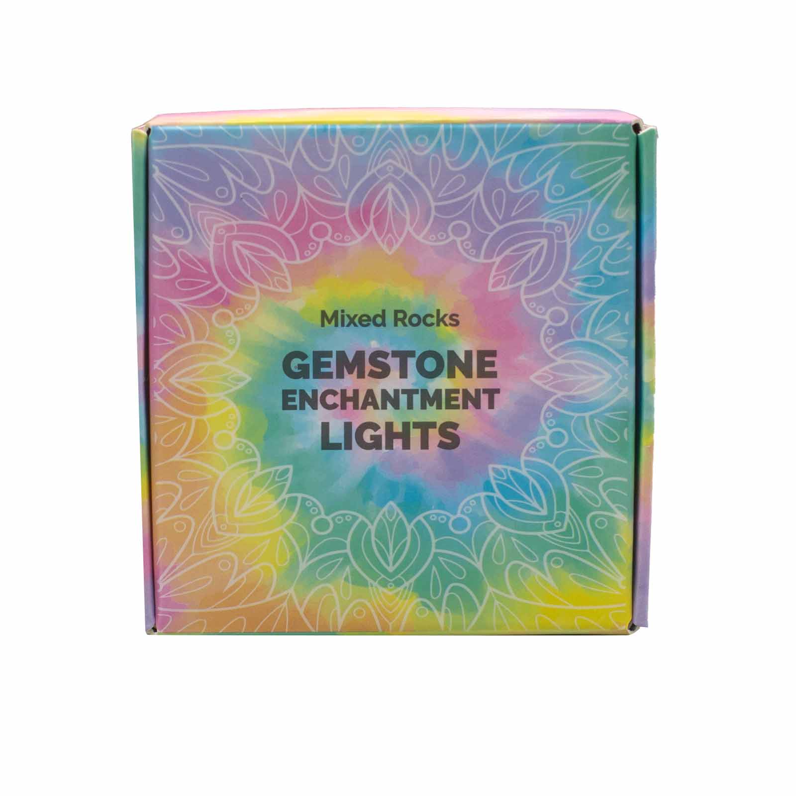 Gemstone Indoor Enchantment Lights - Mixed product packaging on clean background from Quintessential Holistic Health Ltd