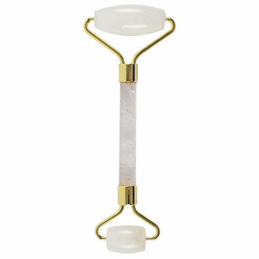 Gemstone Face Roller - Rock Quartz - main product image from Quintessential Holistic Health Ltd UK