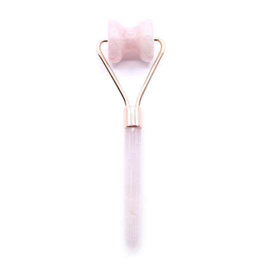 Gemstone Jawline Roller - Rose Quartz - main product image from Quintessential Holistic Health Ltd UK