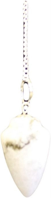 1 x Random Handmade Magic Radiesthesia Pendulum - Rainbow Moonstone Gemstone product packaging on clean background from Quintessential Holistic Health Ltd