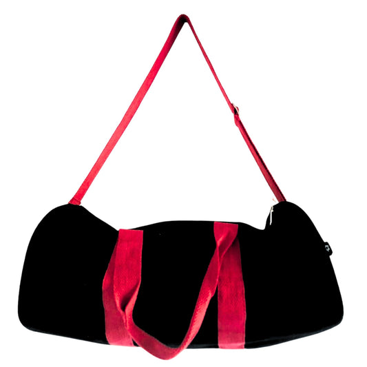 Eco-Friendly 100% Gym Bag - Don't Quit / Black product packaging on clean background from Quintessential Holistic Health Ltd