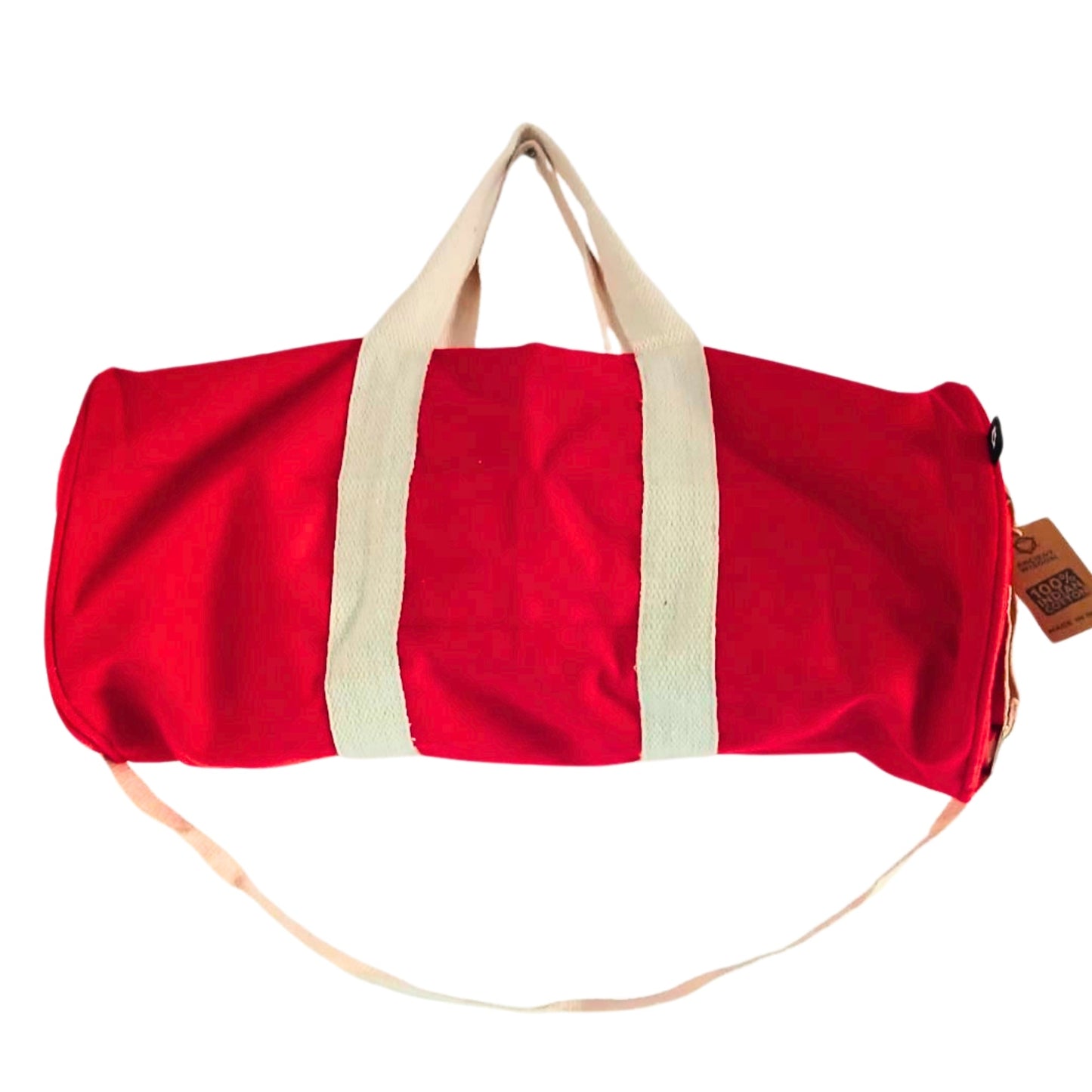 Eco-Friendly 100% Gym Bag - Don't Quit / Maroon product packaging on clean background from Quintessential Holistic Health Ltd
