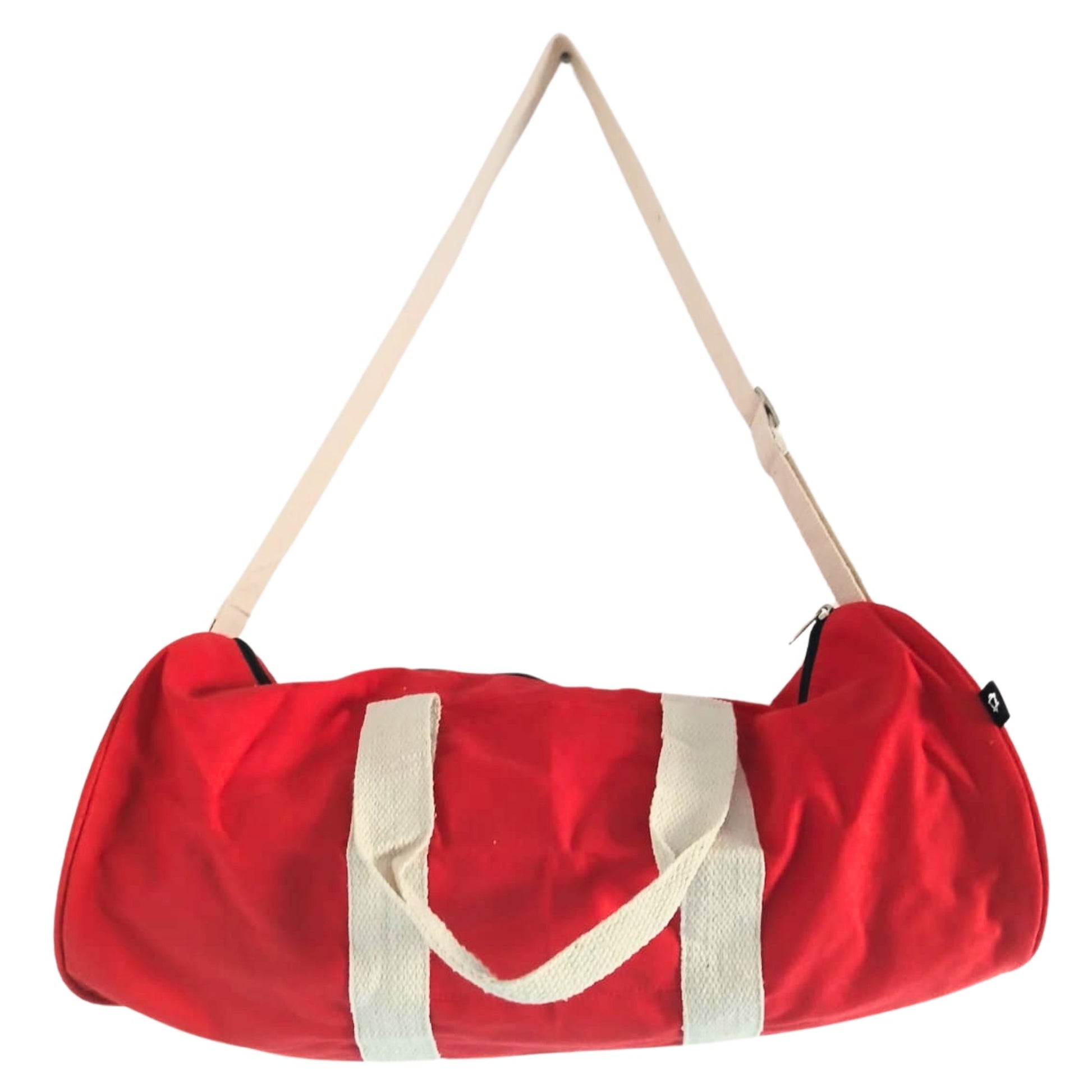 Eco-Friendly 100% Gym Bag - Don't Quit / Maroon product packaging on clean background from Quintessential Holistic Health Ltd