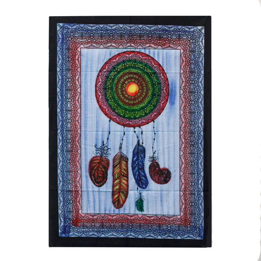 Hand Brushed Cotton Wall Art - Dream Catcher - main product image from Quintessential Holistic Health Ltd UK