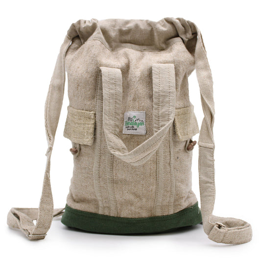 Eco-Friendly Hemp and Cotton Laptop Bag product packaging on clean background from Quintessential Holistic Health Ltd