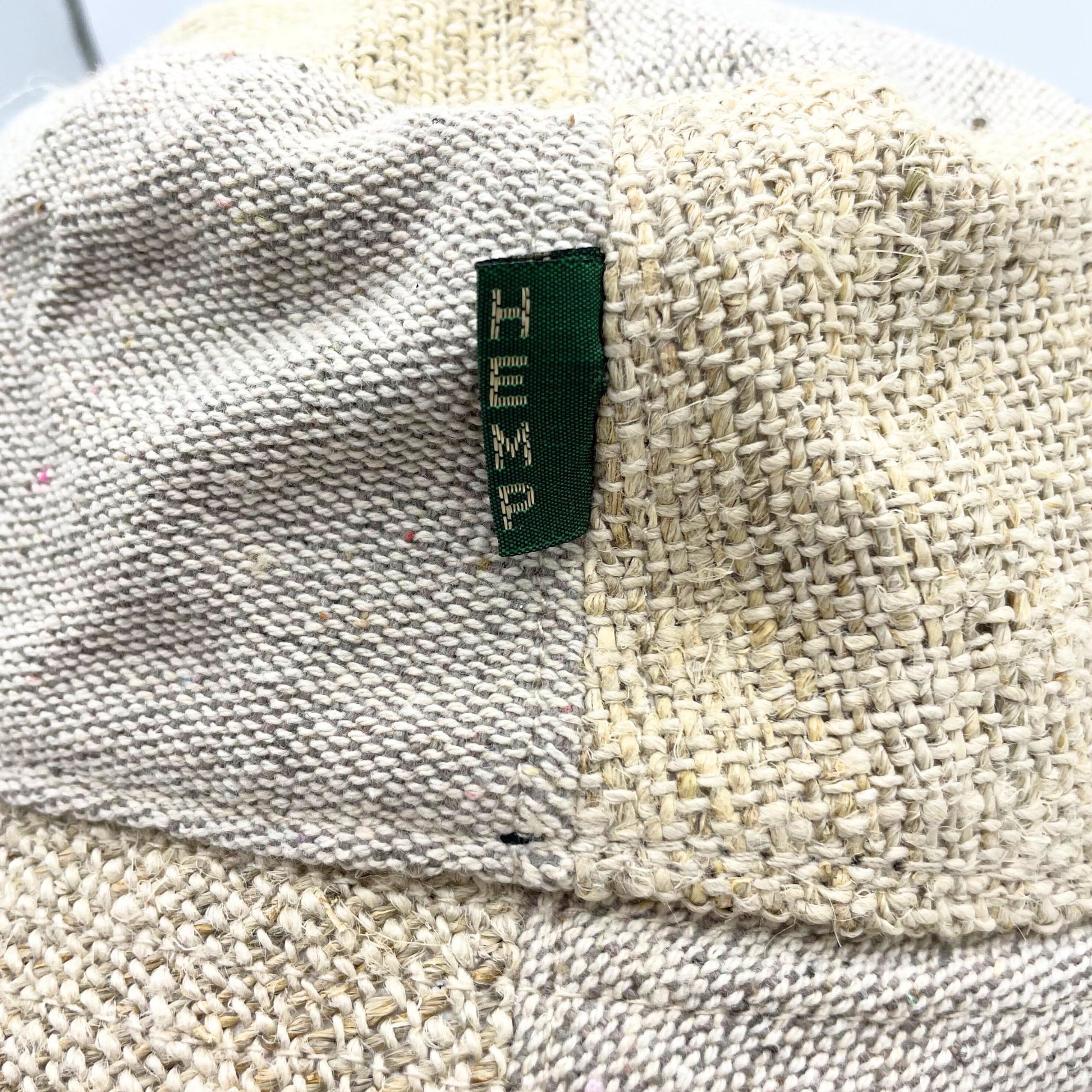 Eco-Friendly Hemp and Cotton Unisex Festival Bucket Hat - Natural product packaging on clean background from Quintessential Holistic Health Ltd