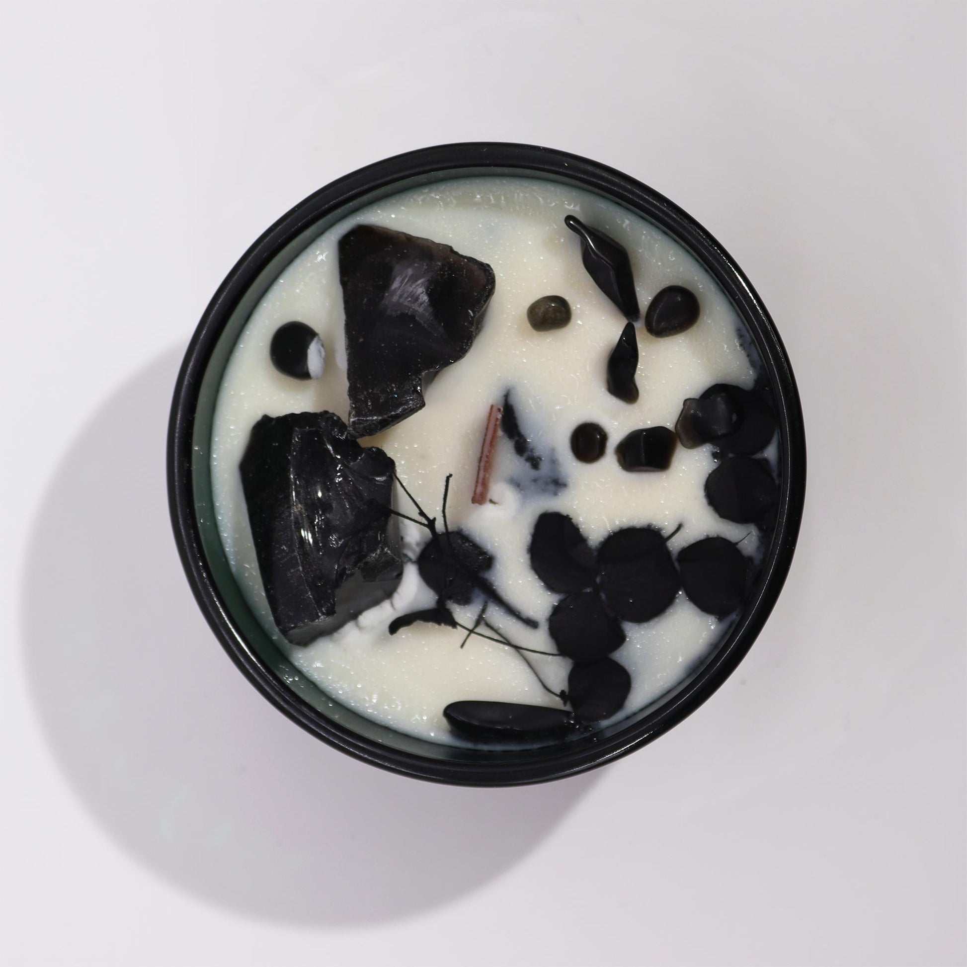 Crystal Magic Flower Eco-Friendly Soy Wax Candle - The Knight of Swords product packaging on clean background from Quintessential Holistic Health Ltd